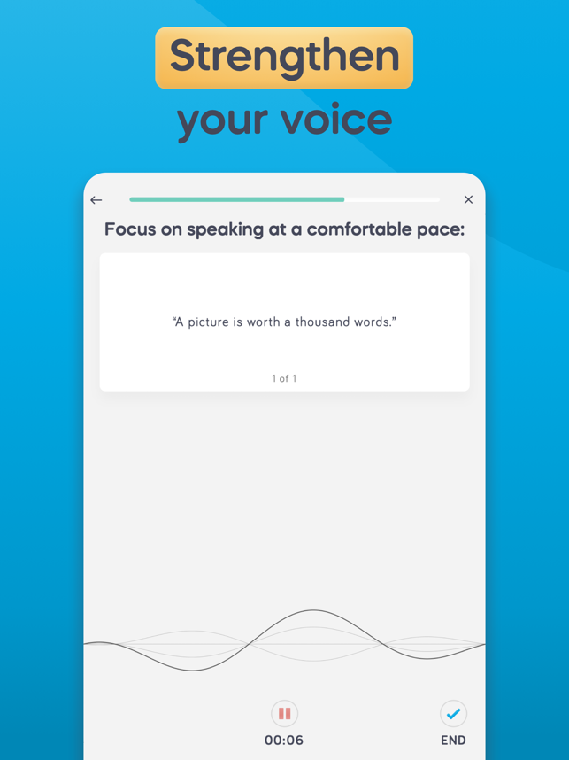 ‎Speeko - Public Speaking Coach Capture d'écran