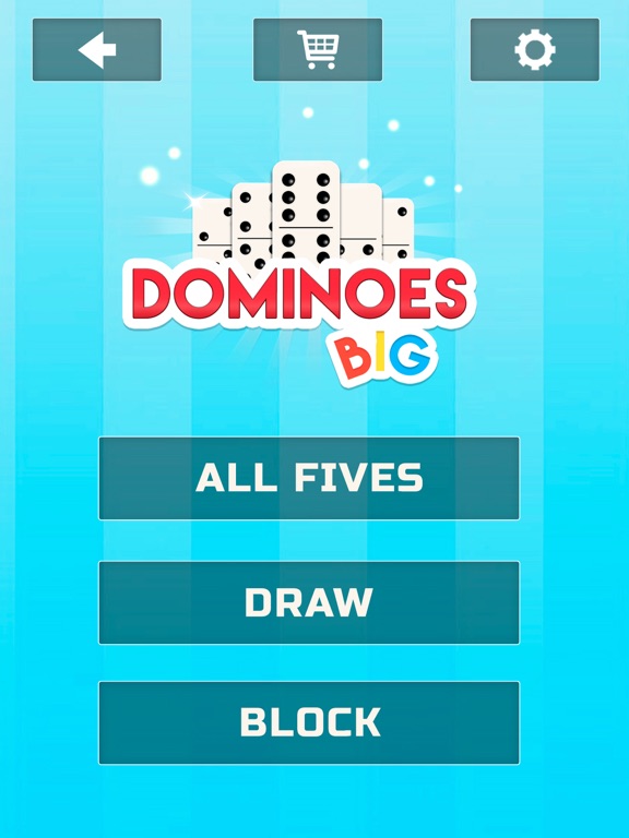 Dominoes BIG iPad screenshot 4 - Games app