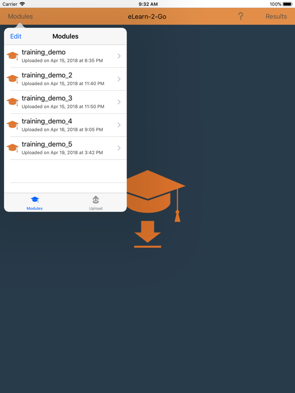Screenshot #5 pour eLearn-2-Go: Offline eLearning
