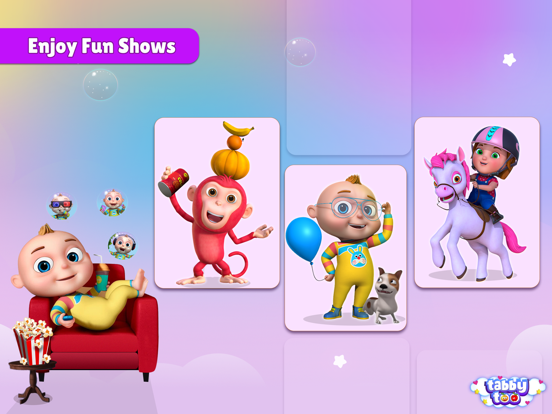 TabbyToo-Kids Joyful Learning iPad screenshot 8 - Education app