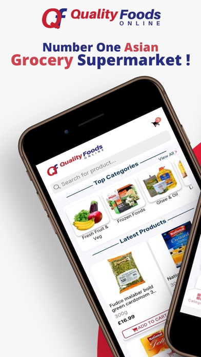 Quality Foods Online Screenshot