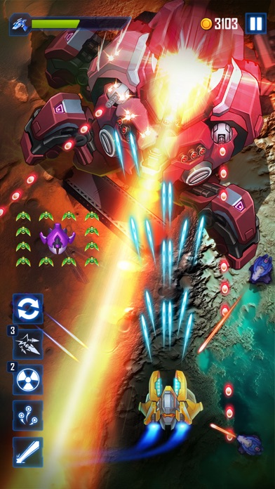 Wind Wings: Space Shooter Screenshot