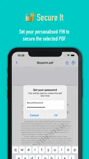 pdf locker iphone screenshot 2