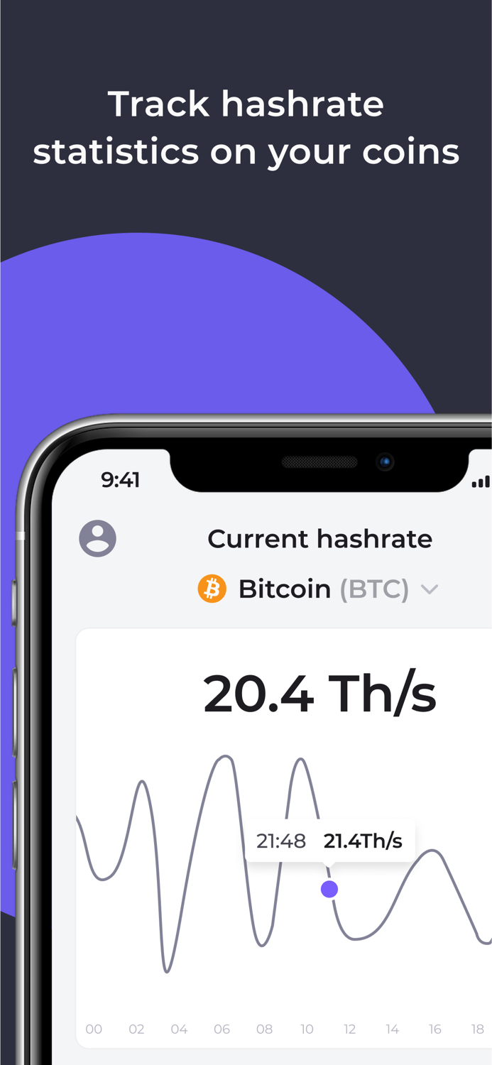 EMCD Crypto mining pool app