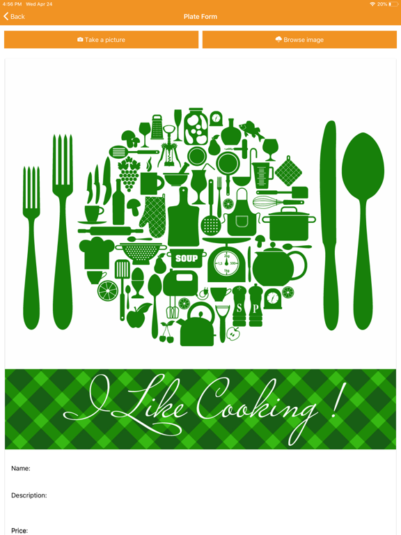 EETZ iPad screenshot 5 - Food & Drink app