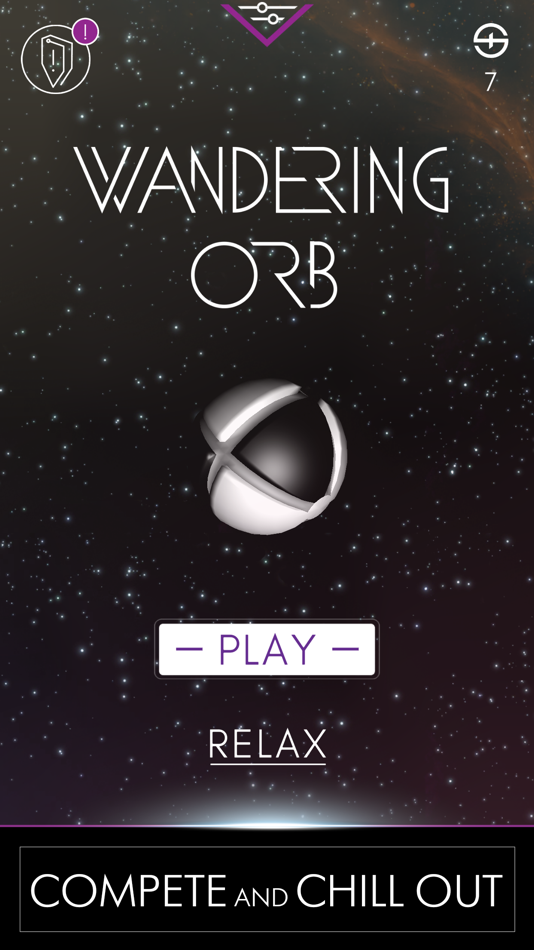 #5. Wandering Orb: Endless Journey (iOS) 由: Daniil Zubach