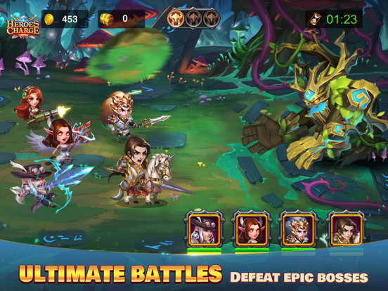 Heroes Charge iPad app afbeelding 4