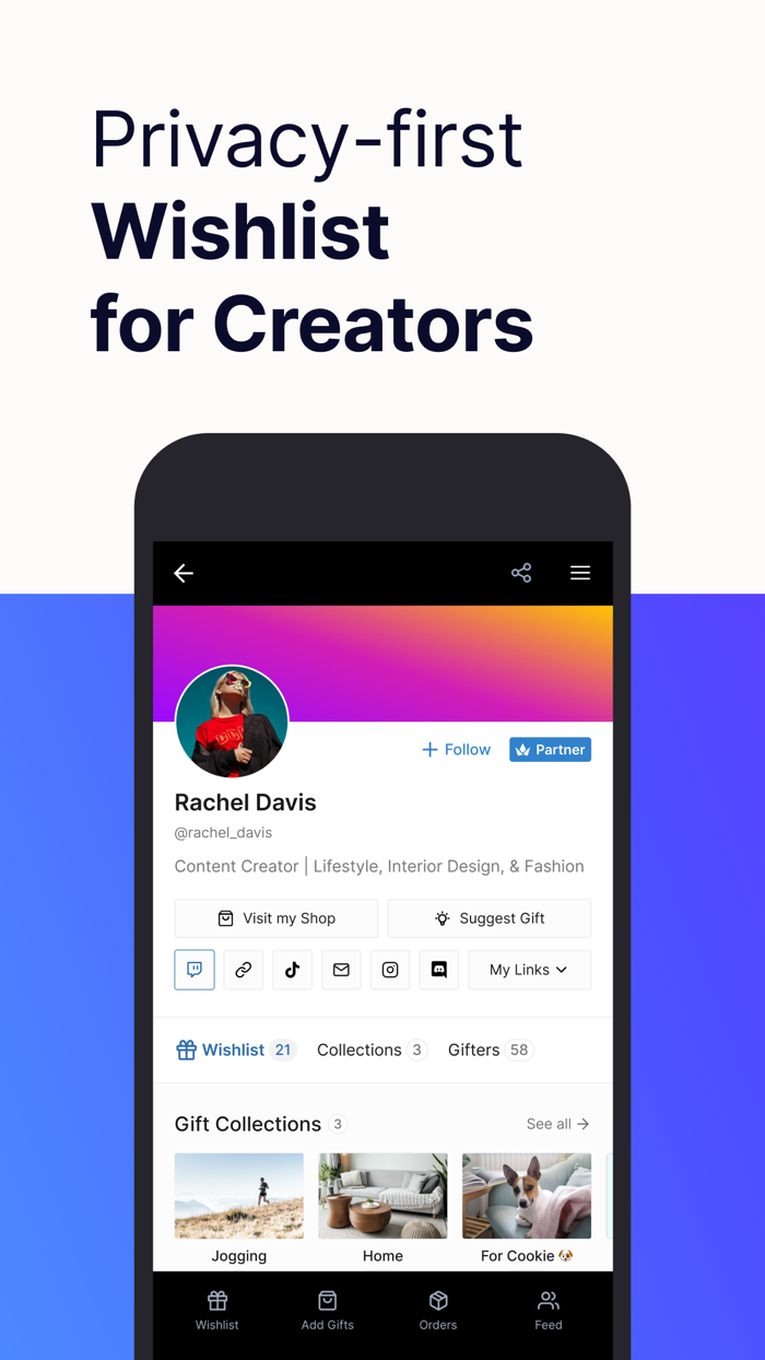 Throne Wishlist for Creators