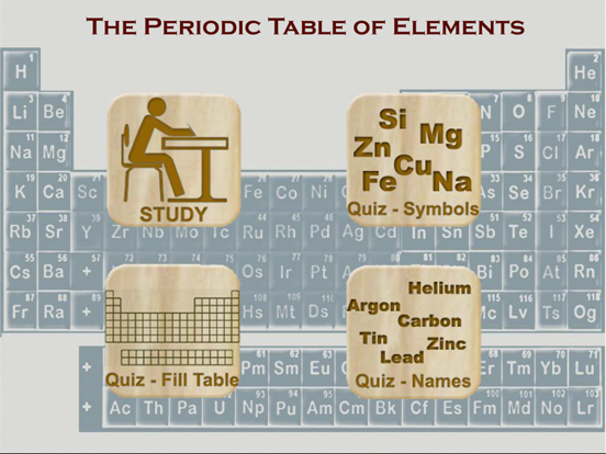 Screenshot #4 pour Learn Periodic Table Pro