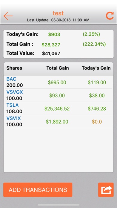 My Portfolios HD Screenshot
