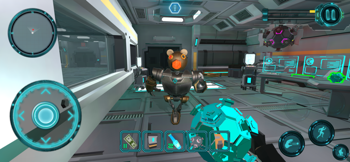 Clown Man Neighbor. Cyber City screenshot 5