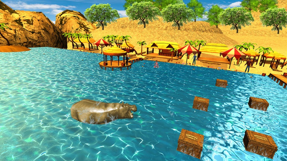 #6. Hungry Hippo Attack Simulator (iOS) 由: PLASMA IT SOLUTIONS