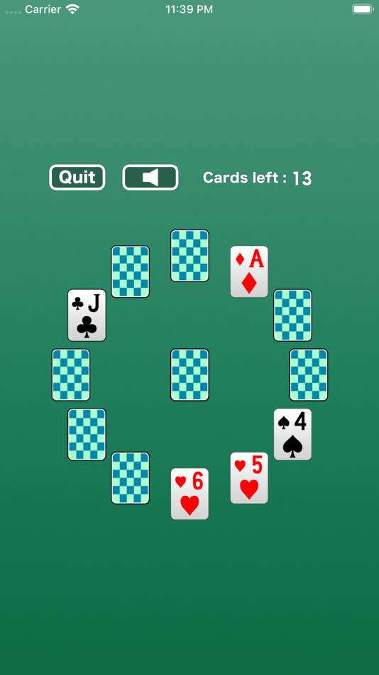 Clock Solitaire : Card Game (iOS) 由: Kazunari Hiyoshi Clock Solitaire : Card Game (iOS) 由: Kazunari Hiyoshi