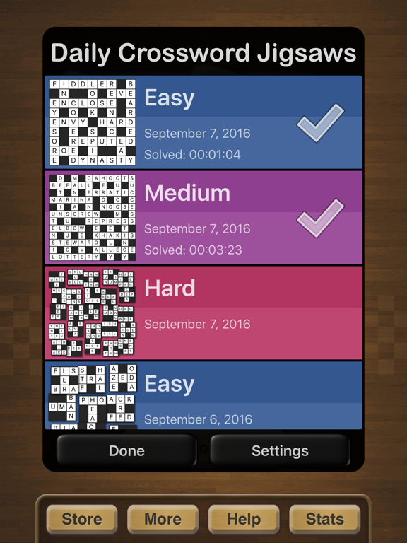 Word Jigsaw! iPad screenshot 2 - Games app