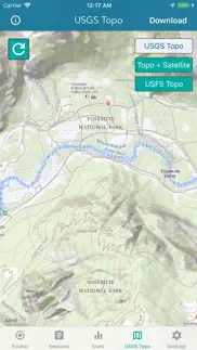 topographic maps & trails iphone screenshot 1