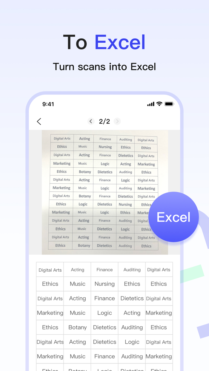 AI Scanner PDF Scan and Convert