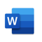 App Icon for Microsoft Word App in United States IOS App Store