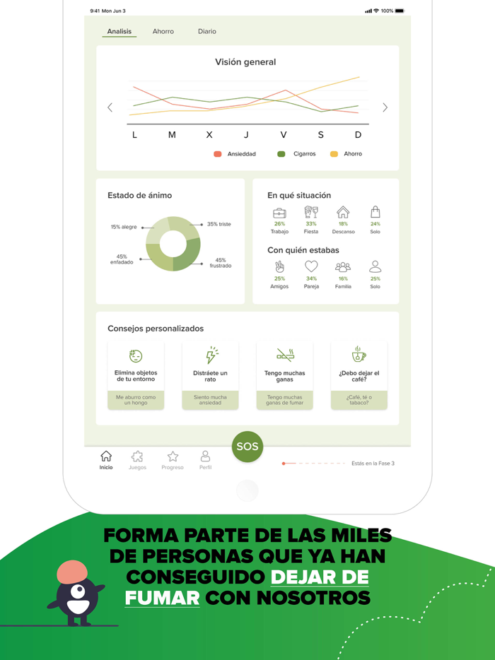 RespirApp Dejar de fumar