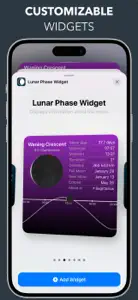 Lunar Phase Widget screenshot #8 for iPhone