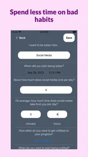 soberup - quit tracker iphone screenshot 3