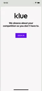 Klue - Competitive Enablement screenshot #1 for iPhone