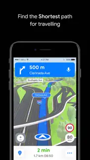 gps live navigation & live map iphone screenshot 2