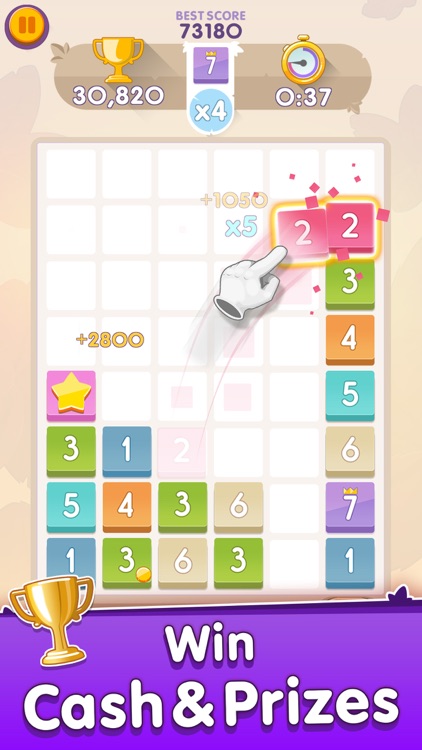 Merge Blitz - New Swipe to Win