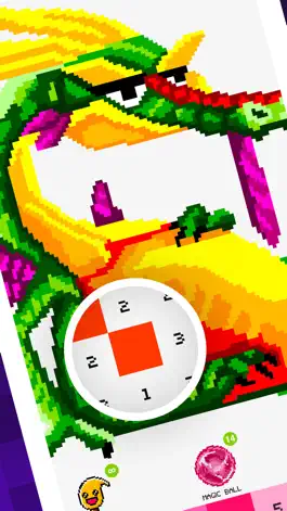 Game screenshot Magico: Fun Pixel Art Coloring mod apk