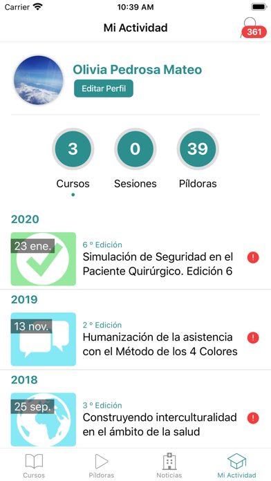 Formación SanidadMadrid Screenshot