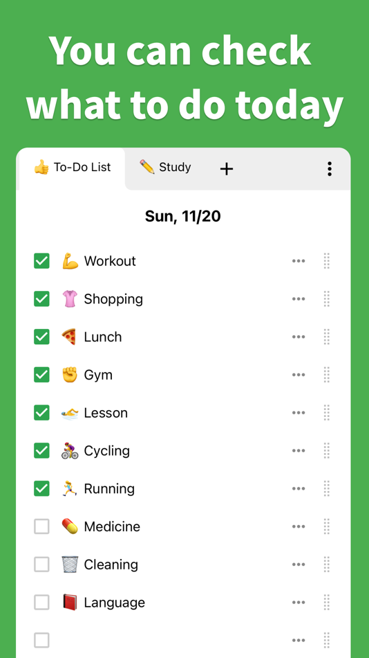 #2. Daily Checklist - Today's Task (iOS) Podle: naoki otsu