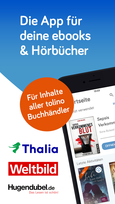 Screenshot #1 pour tolino - eBooks & Hörbücher