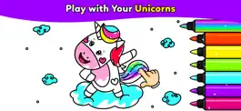 Game screenshot Unicorn Coloring Games mod apk