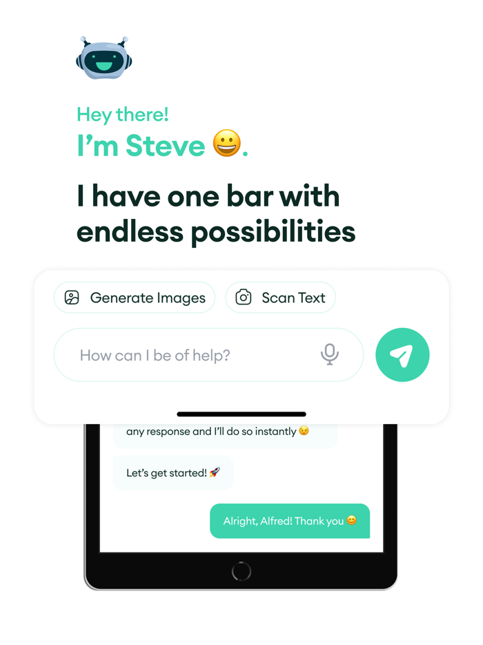 Steve AI - AI Writer Chatbot