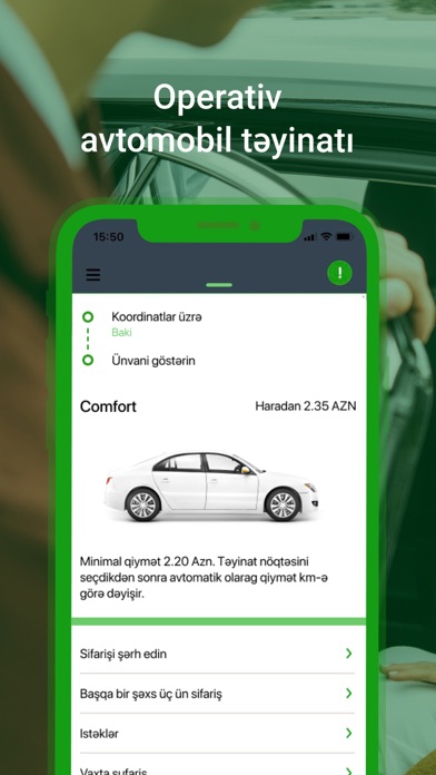 Mil Taxi  — Order a taxi Screenshot