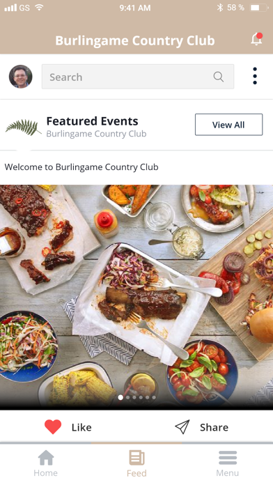 Burlingame Country Club Screenshot