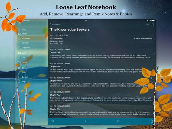 Notewrap - Writers Note Book