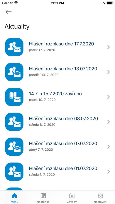 Bílovice n S. v mobilu Screenshot