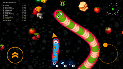 WormsZone.io - Hungry Snake Screenshot