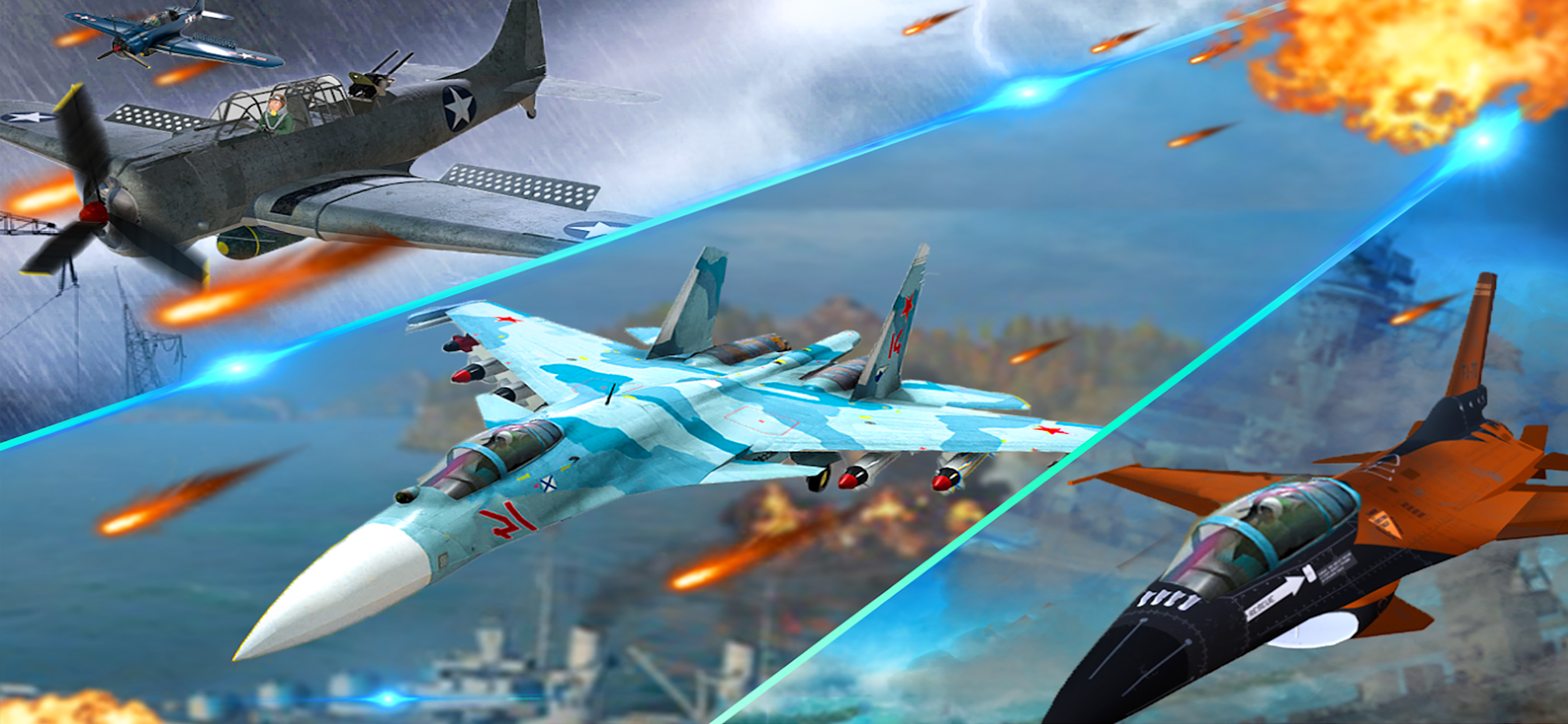Jet Fighter Air Strike War