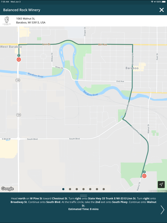 Visit Baraboo! iPad screenshot 10 - Travel app
