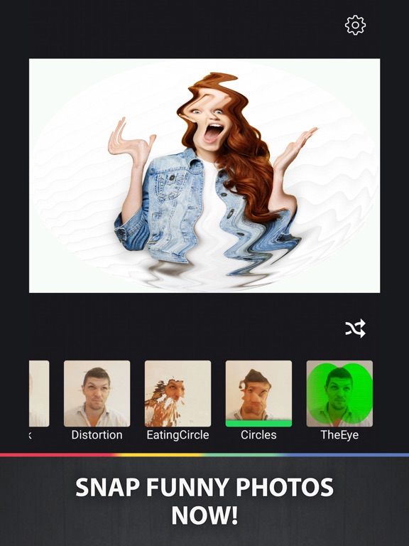 Funny Camera Filters iPad screenshot 5 - Photo & Video app