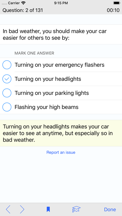 Colorado DMV Test Prep Screenshot