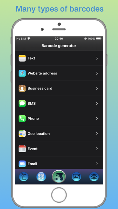 Green QR & Barcode Scanner Screenshot