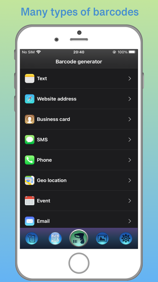 #2. Green QR & Barcode Scanner (iOS) 由: Hoang Linh