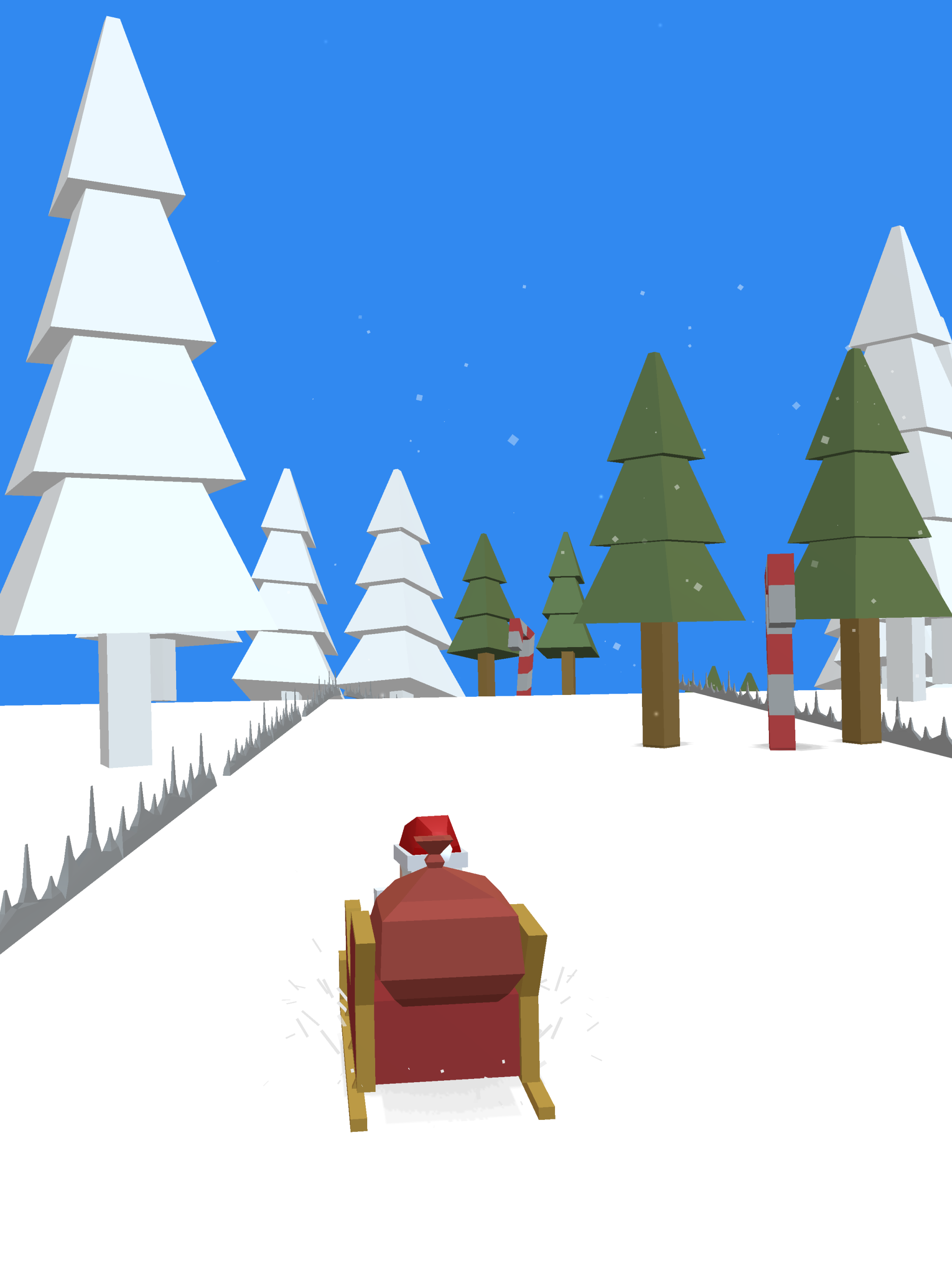Xmas Santa Mad Sleigh Run screenshot 11