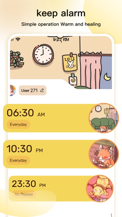 Alarm Clock-Keep Alarm Screenshot