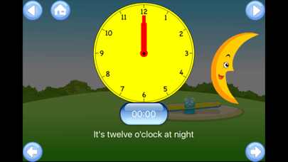 Tell the Time Flash Cards Screenshot