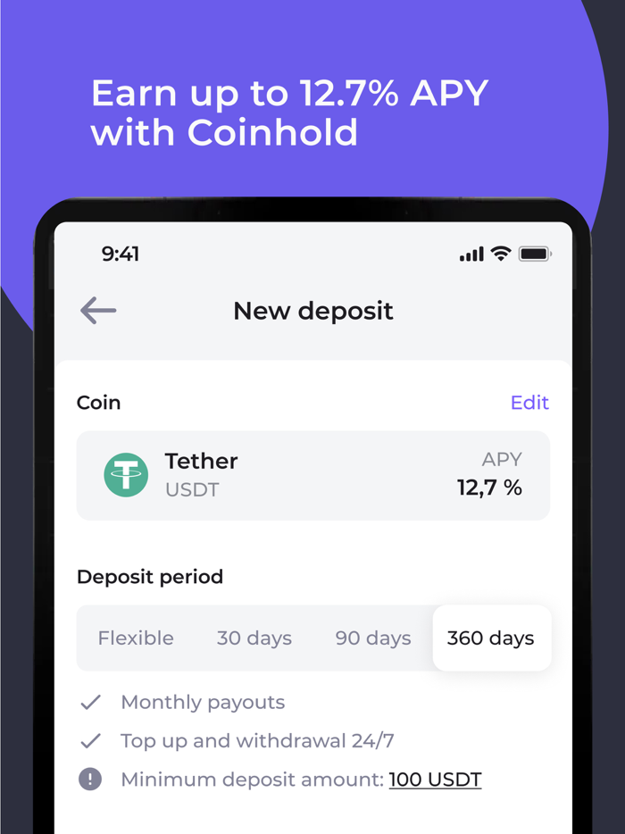 EMCD Crypto mining pool app