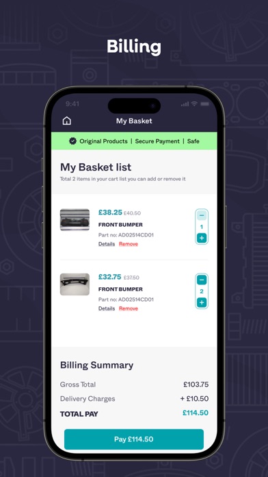 PartsXchange Screenshot
