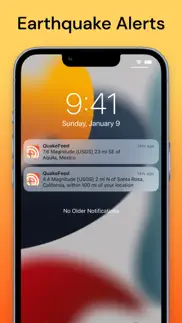 quakefeed earthquake tracker iphone screenshot 3